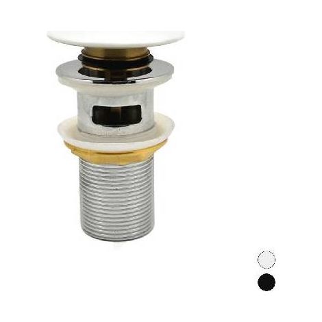 PILETTA CLICK-CLACK LAVABO  "FANCY MATT" CON TROPPO PIENO Misura: Bianco Opaco