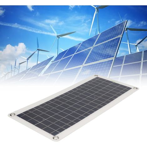 Tragbares 20W 12V Solarladegerät mit integriertem intelligentem Laderegler für Autos und Wohnmobile (1/5)