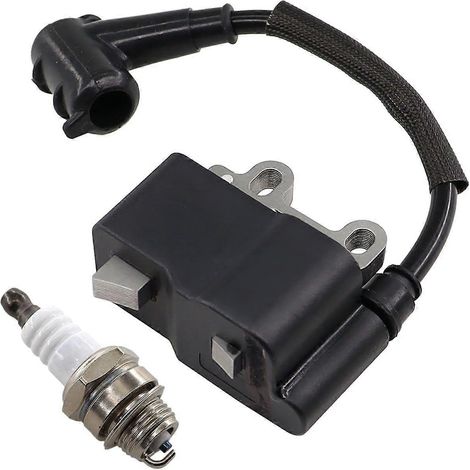 Kit bobine d'allumage et bougie pour débroussailleuse Echo ES255 SRM225 SRM225i SRM225SB SRM225U PAS225 PPT235ES (1/5)