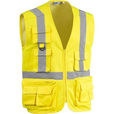 GILET STAR ALTA VISIBILITA'GIALLO