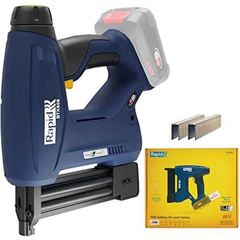 Btx606 - Grapadora inalámbrica de 18V para 606/12-25mm - 8/15-25mm - Caja sin batería - Rapid (1/3)