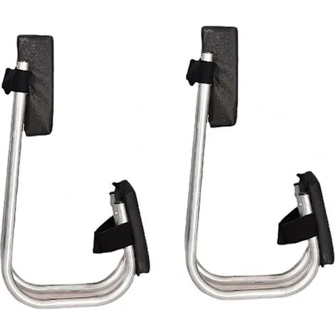 [PP] 1-2 ginocchiere da giardinaggio, supporto per gambe da panca per ginocchia, supporto ergonomico per ginocchio e caviglia, unisex, nero confezione da 2 (1/5)