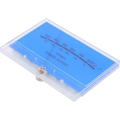 P-200 VU-Meter-Anschluss mit LED-Hintergrundbeleuchtung, Leistungsverstärker, Audiopegel-Leistungstester (1/5)