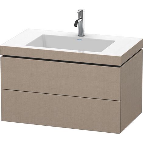 Mobile lavabo L-CUBE WT Vero Air 500x800x480mm 1 foro lino