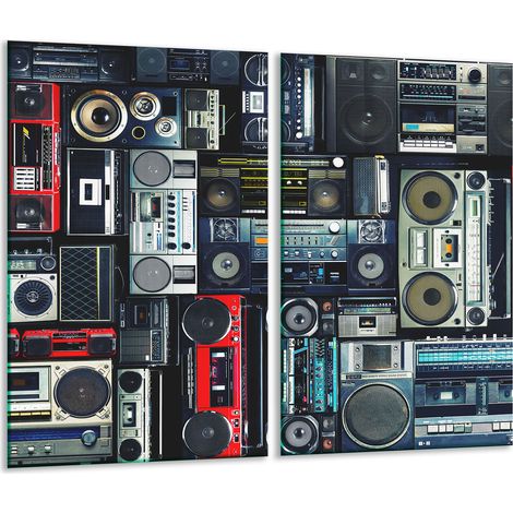 Glasschneidebrett 2x 30x52 Musik (1/5)