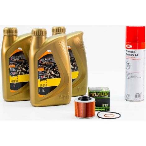 Kit Entretien Vidange pour VOGE 650 DS de 2021 à 2025 - ENI I-RIDE MOTO 10w40 3L
