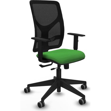 Silla de oficina piqueras y crespo Motilla negro soporte 120 kg (1/2)