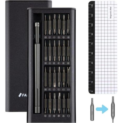 Schraubendreher Set Feinmechaniker Torx T5 T6 T8 50 in 1 Schwarz (1/5)