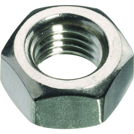 HSI Sechskantmuttern Edelstahl rostfrei DIN 934 M 6 SB= 6