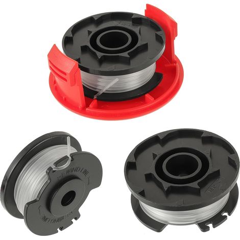 Bobine de rechange pour coupe-herbe Ein-hell GE-CT 18/28 Li Bobine de fil de rechange pour coupe-herbe Ein-hell GE-CT 18/28 Li TC, longueur 5 m, diamètre 1,6 mm (3 bobines + 1 capuchon)