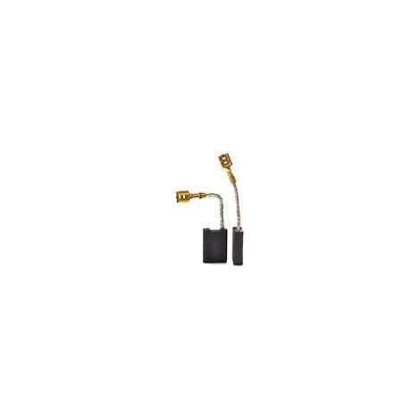 Jeu De 2 Charbons Adaptable Pour Bosch. Dimensions: 6,3 X 16 X 26mm. (1/2)