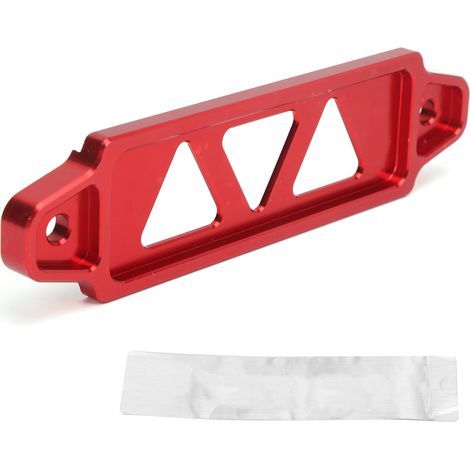 Support d'arrimage de batterie de voiture, support de remplacement en alliage d'aluminium rouge pour Honda Civic EG (1/5)