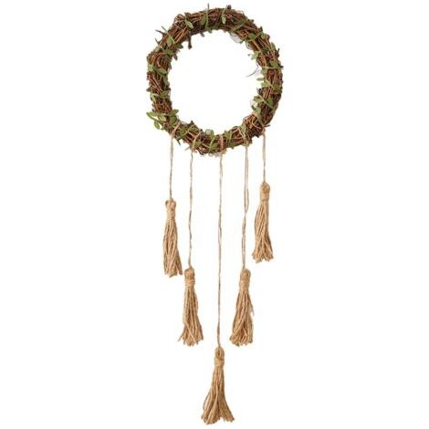Heurtoir de porte - Décoration murale - Cloche décorative à suspendre pour mur, jardin, terrasse, salon, chambre à coucher - Décoration extérieure (1/4)