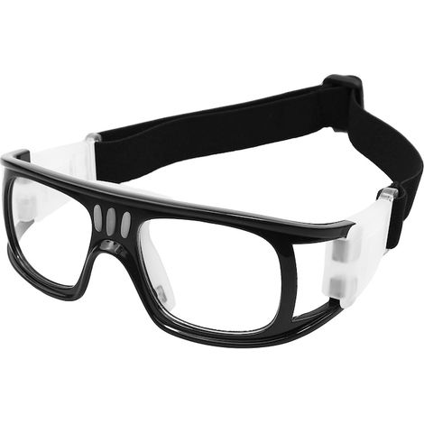 Occhiali di sicurezza sportivi, Axroad Mall, Antiappannamento e alta visibilità, Cinturino elastico regolabile, Comodi, Resistenti, Antiurto e antigraffio, Stile aviatore vintage, Per basket, pallavol (1/5)