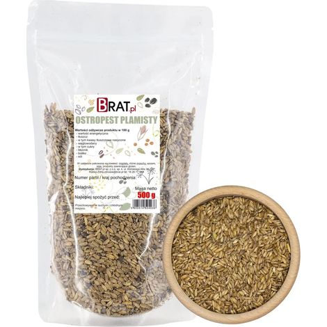 Semillas de cardo mariano 500 g (1/4)