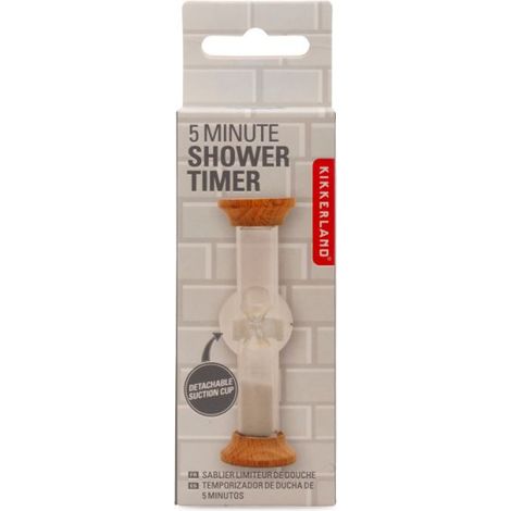 Reloj de arena para la ducha