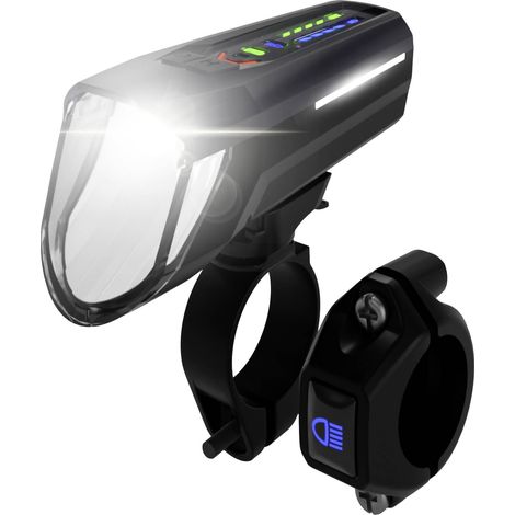 FISCHER FAHRRAD Phare de vélo LED à pile(s) noir (1/5)