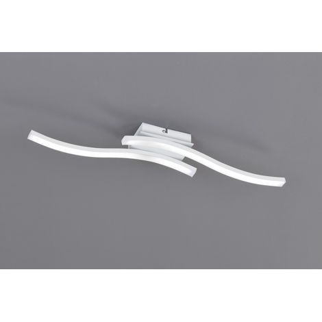 Moderne Deckenleuchte 2 LED-Stäbe 4000K Route White Trio Lighting