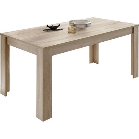 Ausziehbarer Tisch bis 220x90, Kollektion ZEFIR, Farbe helles Eichenholz. (1/5)