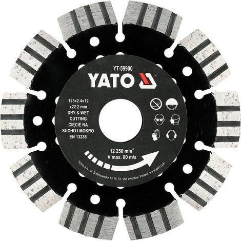 Scudo in cemento armato Yato da 125 mm