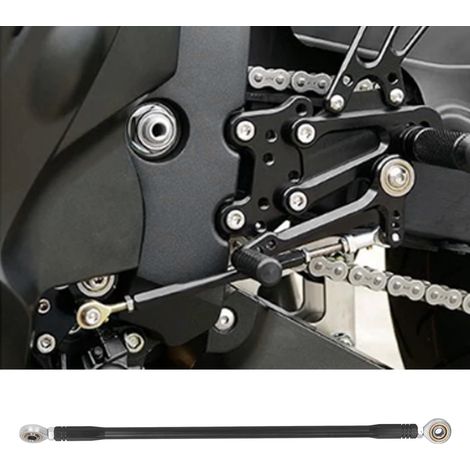 CNC-gefräster Motorrad-Schalthebel aus Aluminiumlegierung, Schaltgestänge, Hinterradpedal, 280 mm. (1/5)