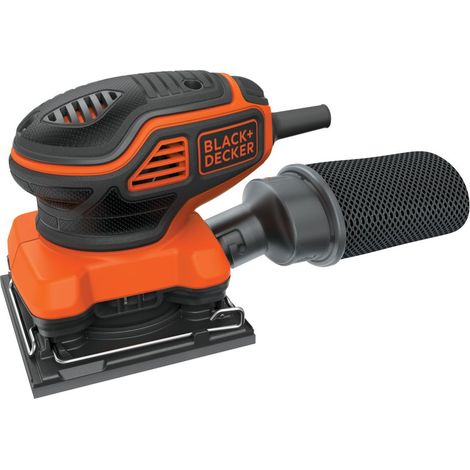 Black & Decker KA450-QS Exzenterschleifer 16000 U/min Schwarz, Orange (1/5)