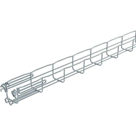 Chemin de câble fil FC54 - Longueur 3 m - Hauteur 54 mm - Fasclic Auto+ - 200066 - Cablofil