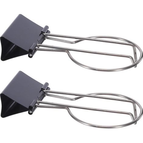 2 soportes para tazas de escritorio con pinza para colocar junto a la mesa,Soporte multifuncional con pinza para el borde del escritorio (1/5)