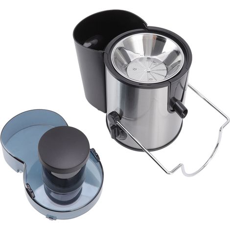 Presse-agrumes électrique 600W en acier inoxydable et PP, extracteur de jus de fruits et légumes avec séparation de la pulpe (1/5)