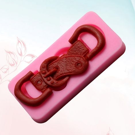Moule silicone alimentaire forme noeud papillon boucle de ceinture pour gateau cupcake fondant DIY patisserie 01