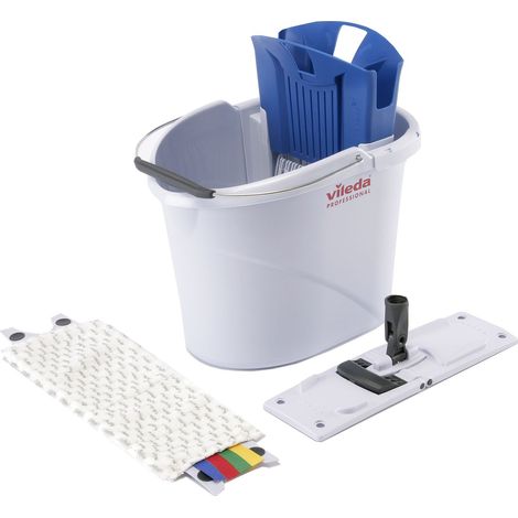 kit Seau + essoreur + support + frange - Lot de 4 - Vileda Sa - Fhp