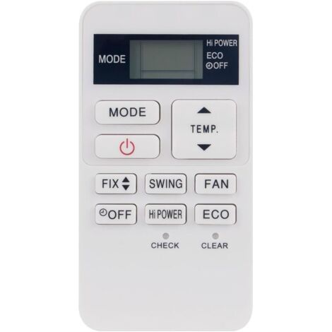 PA Ersatzfernbedienung für Toshiba Klimaanlagen (AC A/C Rbc-Asx11E-C Ras-24Bkvg-Tr Ras-07Bav-E Ras-10Bav-E Ras-07Bavg-E Ras-05Bavg-E Ras-07Bavg-E Ras-05Bavg-E Ras-18Tr-Tr Ras-B10Pkvsg-E) (1/4)