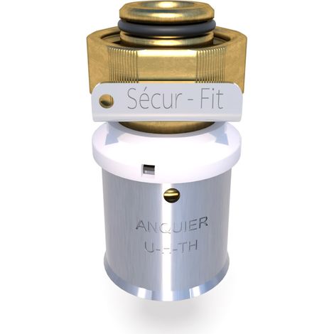ANQUIER Raccord SECUR-FIT Multicouche Ø 16x2 à sertir pour SMART U