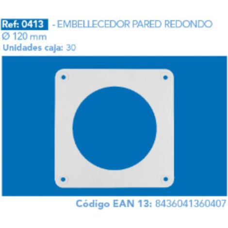 FPLUS embellecedor pared redondo 120 mm , Tendedero extensible plastificado blanco
Fondo cerrado: 13,5 cm.
Fondo abierto: 78 cm.
Ancho total: 150 cms.
Total de varillas 5.