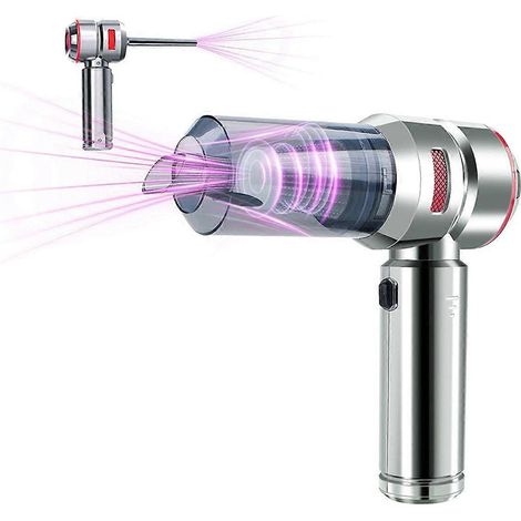 Aspirateur sans fil 16000PA pour la maison et la voiture, souffleur de poussière portatif NEUF (1/5)