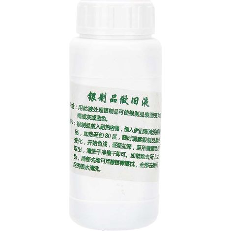 250 ml Flüssigfarbe für Vintage-Schmuck – Silberauffrischungsfarbe (1/5)