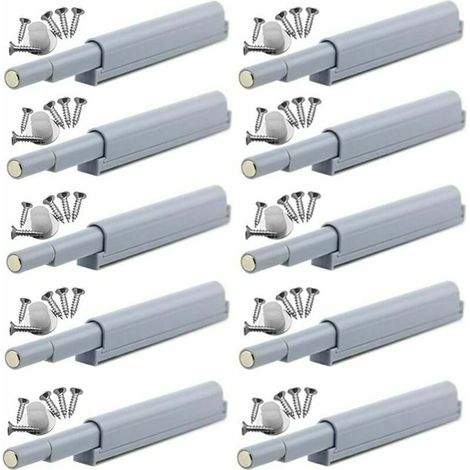 Chiusure magnetiche a pressione Le chiusure magnetiche a pressione aprono e chiudono la porta con una semplice pressione (10 pezzi) (1/5)