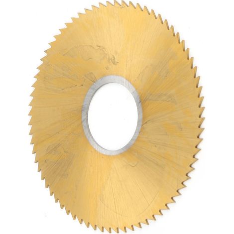 Kreissägeblatt 75 mm x 0,8 mm, beschichtete HSS-Trennscheibe, Metallschneidwerkzeug, hohe Geschwindigkeit, Präzision und Langlebigkeit. (1/5)