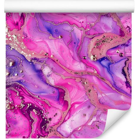 Papel pintado Ink Violet, Purple y Lavender para salón y dormitorio, 50x1000 cm (1/5)