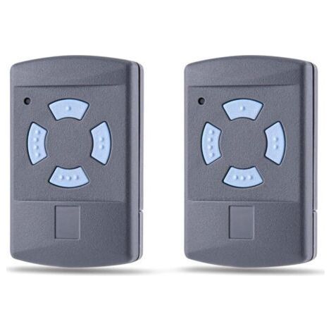 Télécommande de porte de garage Hörmann HSM4-868, télécommande 4 boutons 868,3 MHz pour ouvre-portes de garage Hörmann SupraMatic, ProMatic, RotaMatic, LineaMatic, lot de 2 (1/4)