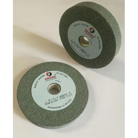 Andre Flachschleifscheibe 125 mm x 20 mm x 20 mm 99C60K7VC01-35 grün "TYP 1"