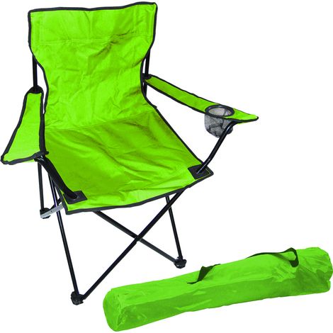 Anglersessel mit Getränkehalter Lime-DPO2470 (1/3)