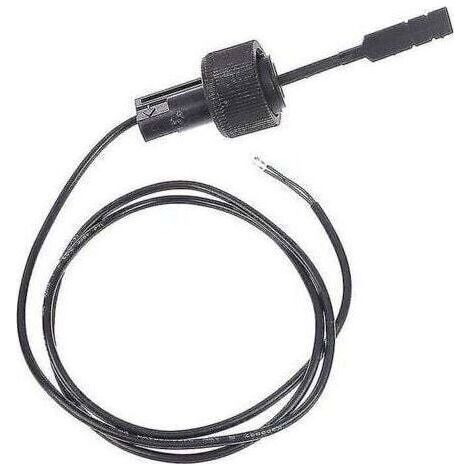 Black Paddle Flow Switch Female Thread Connecting Flow Sensor For Heat Pump Water Heater Air Conditioner Durable (1/4)