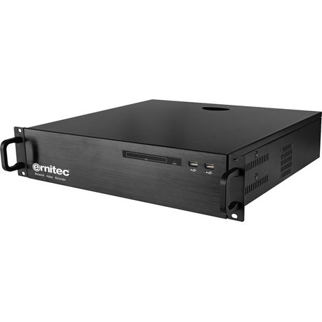 Registratore NVR Ernitec Cygnus 64 canali 4K 2U, 8 alloggiamenti per HDD, 400 Mbps, RAID, 0070-10406