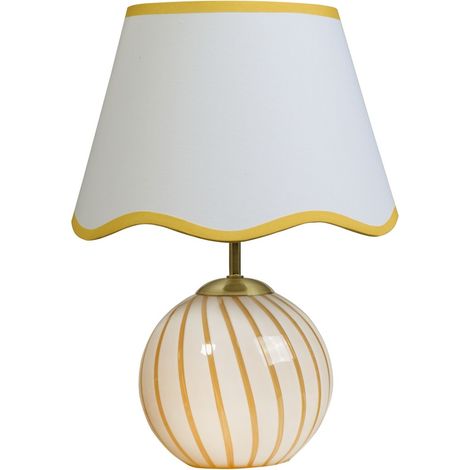 Belle lampe de table Celine jaune - EU99410YL (1/3)