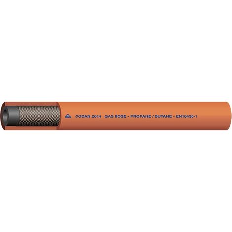Tuyau RS PRO, diamètre interne: 8mm, longueur 25m, pour Butane, Gaz de pétrole liquéfié, Propane ( Prix pour 1 )