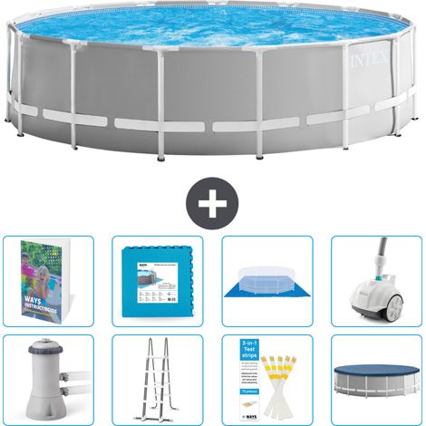 Intex Piscine Prism Frame Ronde - 457x122 cm - 9-pièces  S531