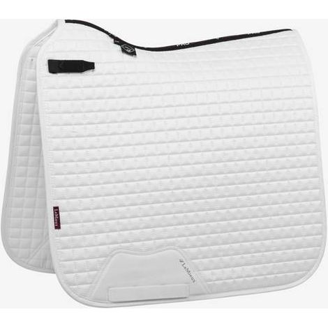 Lemieux - Suede Dressage Square - White - Large