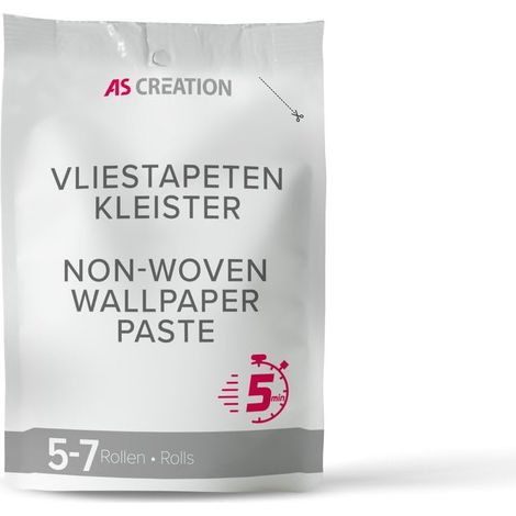 Colle à papier peint intissé - une colle pour environ 5-7 rouleaux de papier peint - une colle à tapisserie généreuse et sans taches pour les papiers peints intissés - 1 x 200 g (1/3)