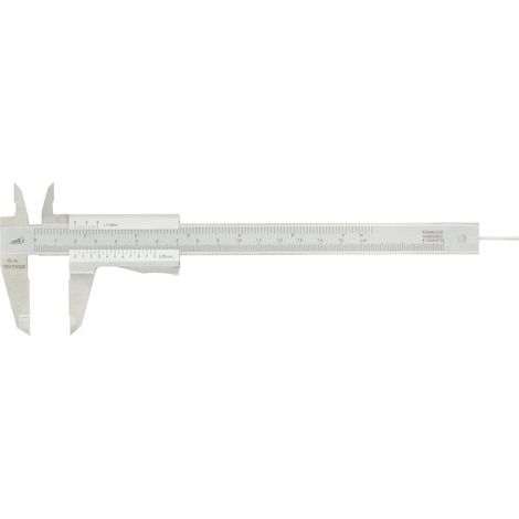 Helios Preisser Taschenmessschieber RCr Momentfeststellung Messbereich 0 - 150 mm (1/5)